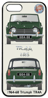 Triumph TR4A 1964-68 Phone Cover Vertical